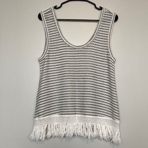 BB Dakota Fringe Sleeveless Top